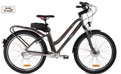 BICICLETTA ELETTRICA "TRILOGIA 2.0 PODEROSA" City bike LINEA MADE 2.0 WAYEL WAYEL